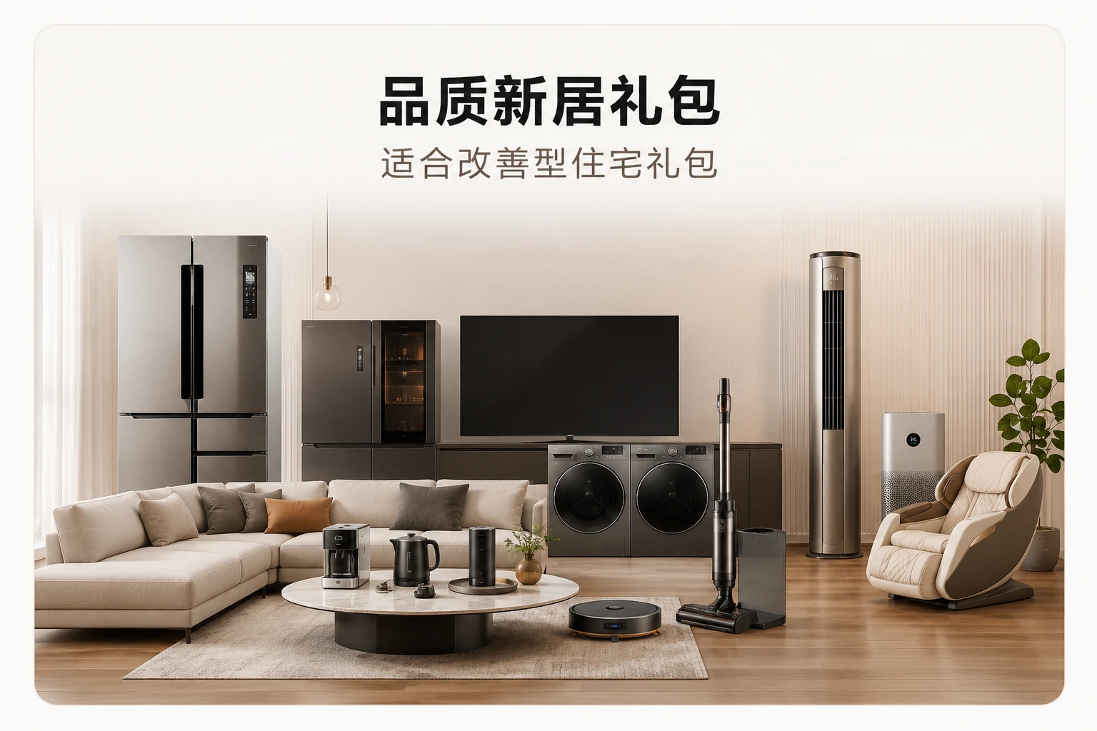 品质家电礼包产品组合