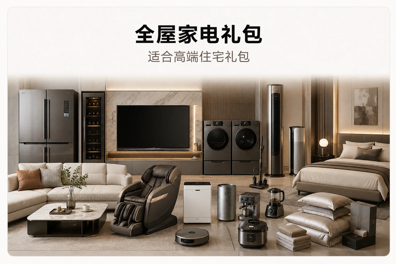 全屋家电礼包产品组合
