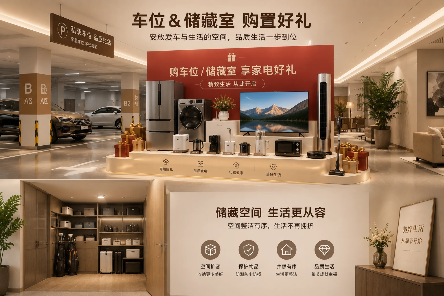 车位及储藏室促销礼品方案