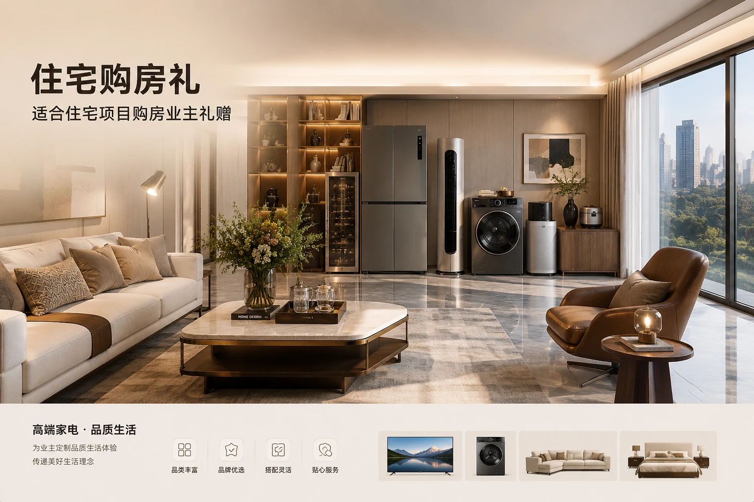 住宅购房礼家电礼包方案